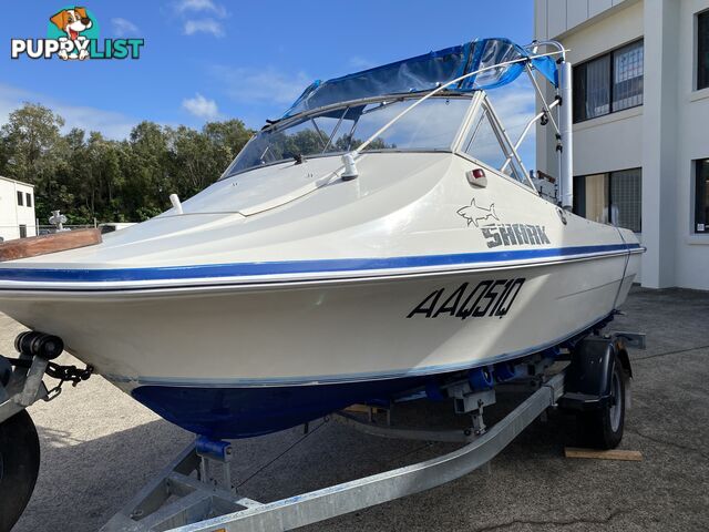 5m Seafarer cuddy cabin powered by 60hp Honda fuel injected four stroke  