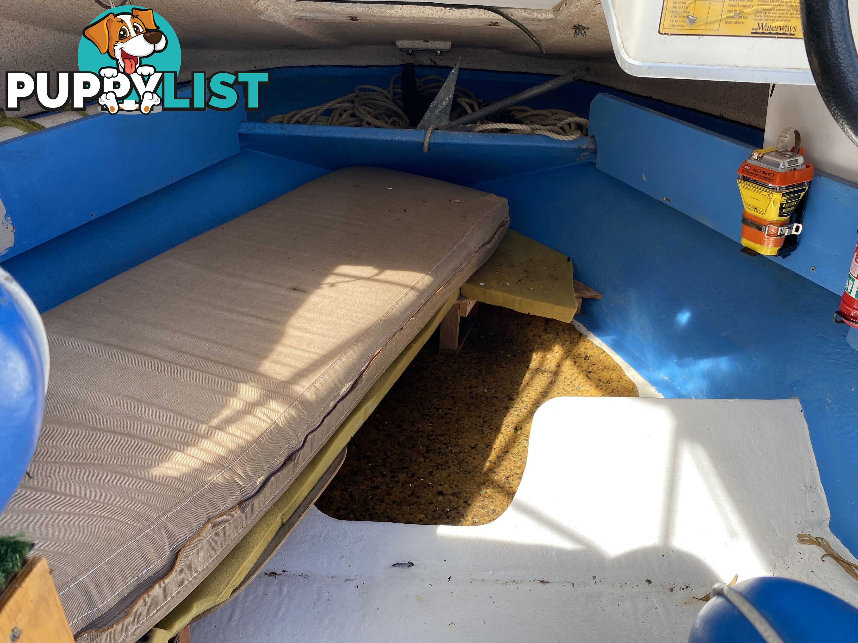 5m Seafarer cuddy cabin powered by 60hp Honda fuel injected four stroke  