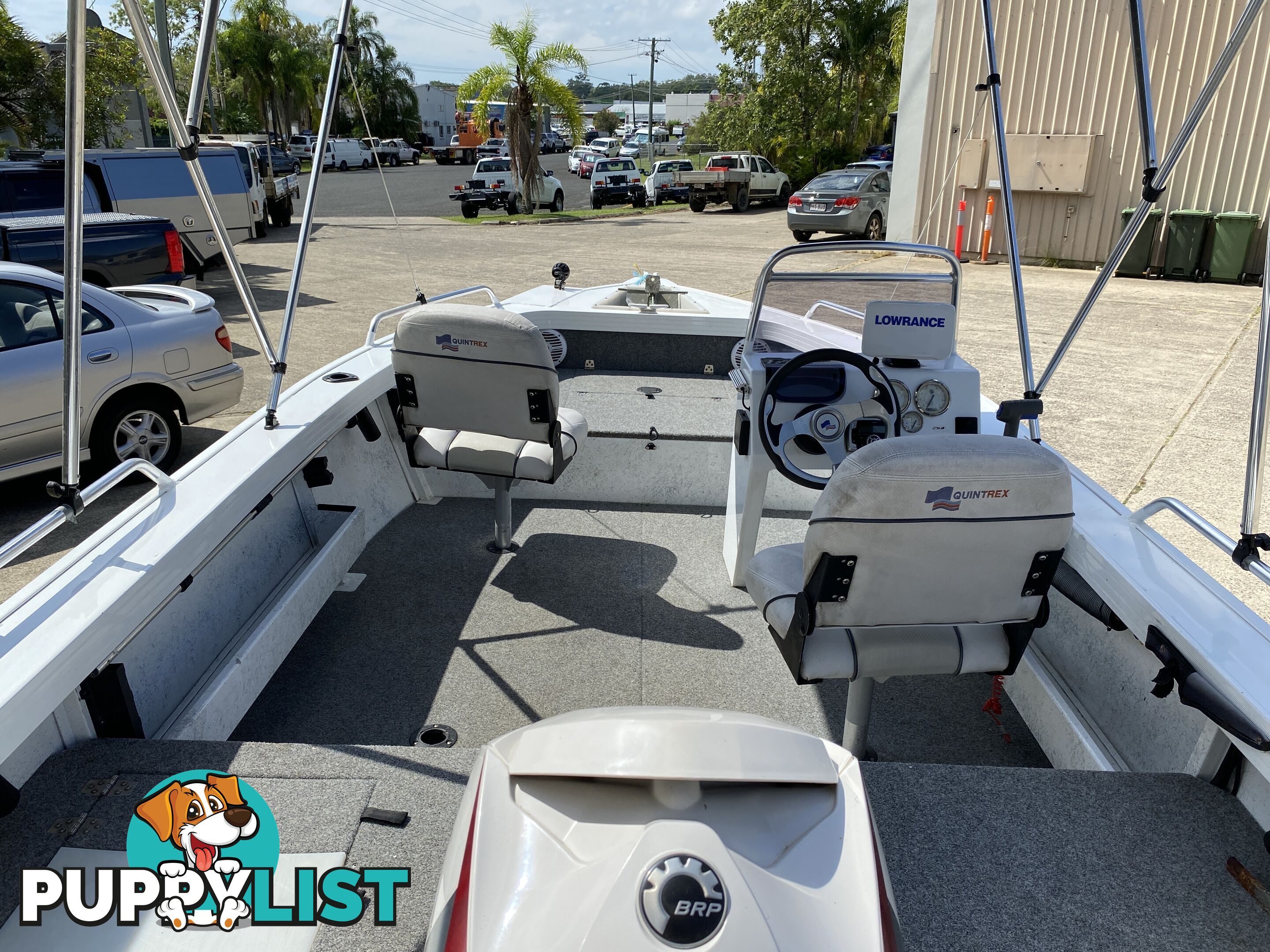 2017 Quintrex 420 Renegade S.C. with 50hp Evinrude on Aluminum Trailer