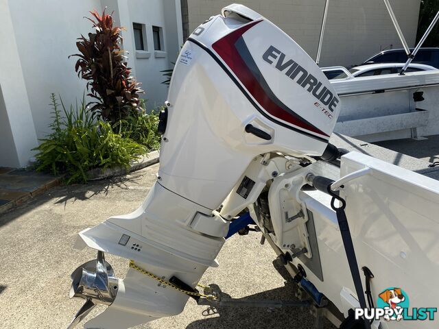 2017 Quintrex 420 Renegade S.C. with 50hp Evinrude on Aluminum Trailer