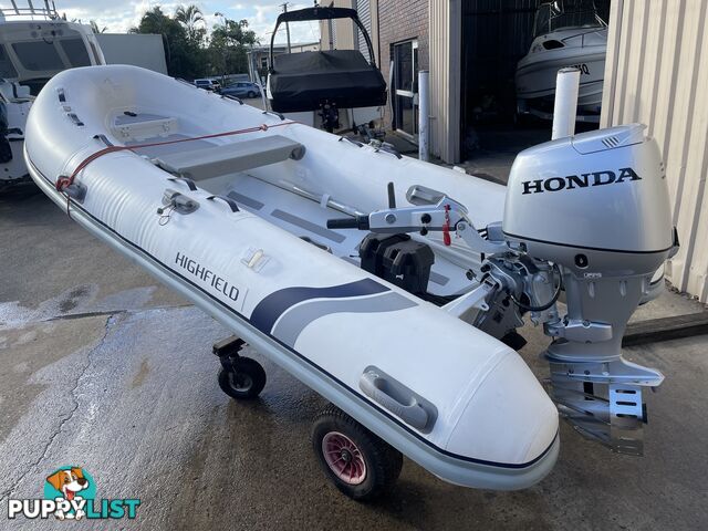 2017 Highfield RIB - Brand New Honda 30HP