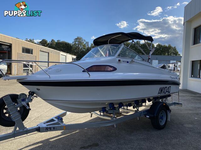2007 Haines Signature 493f powered by a 70hp Suzuki on Trailer 