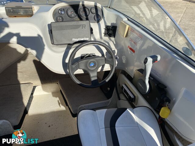 2007 Haines Signature 493f powered by a 70hp Suzuki on Trailer 