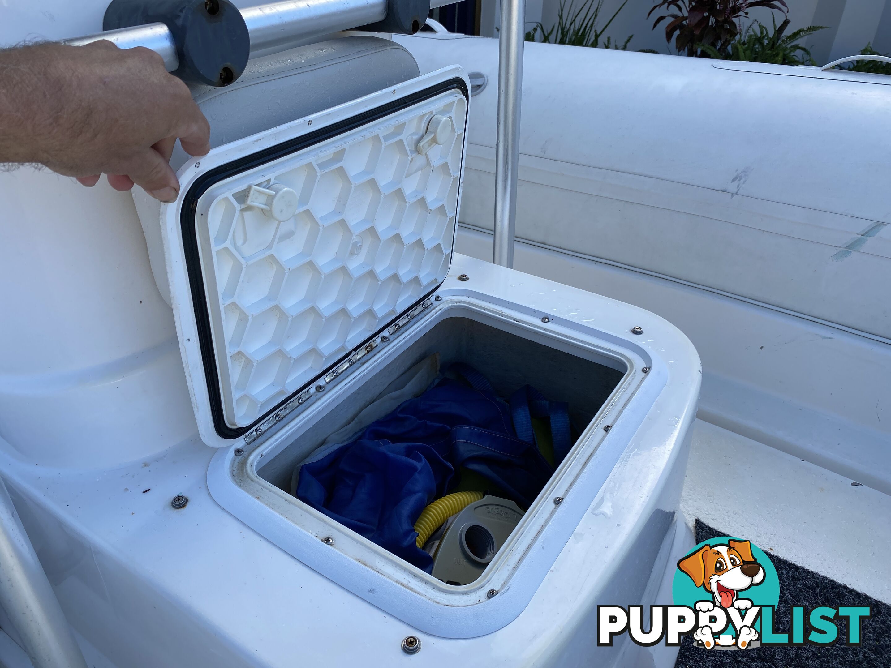2010 Silver Marine Captain 480b RIB powered by 75hp Mercury on fully Galvanized trailer 