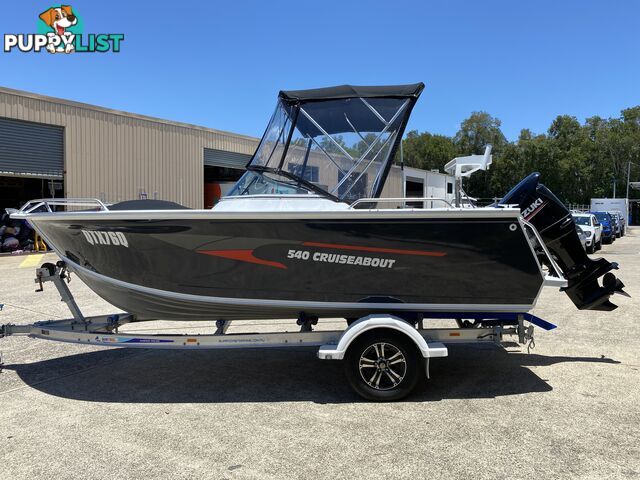 2020 Quintrex 540 Cruiseabout on Aluminum trailer 