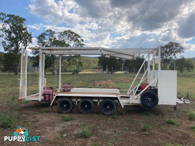 2013 HOMEMADE Pig Trailer   PIG TRAILER