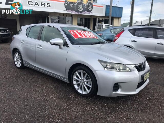 2011 LEXUS CT 200h. HYBRID LUXURY ZWA10R 5D HATCHBACK