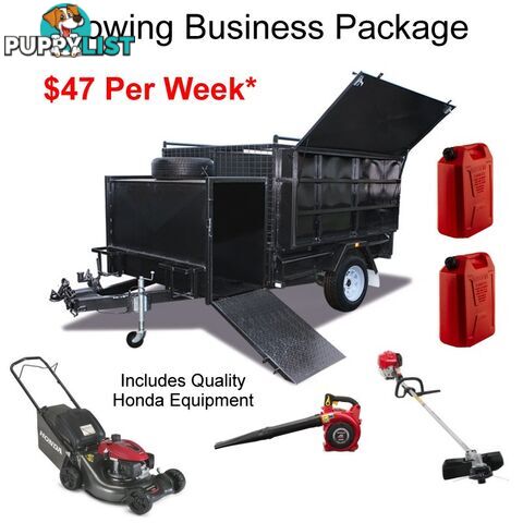 8x5 Mower Trailer Package