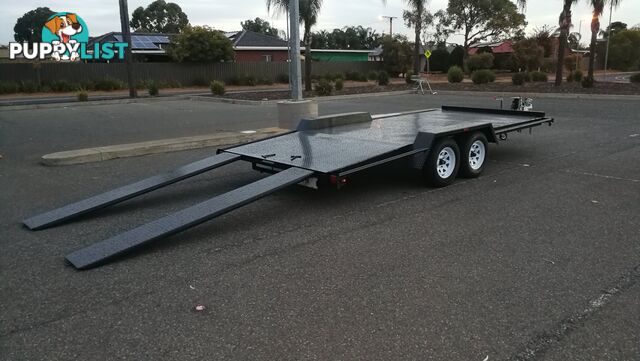 16x6.5 - Heavy Duty Beaver Tail Car Carrier Tandem