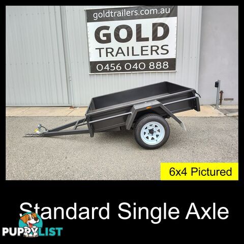 7x4.5 Single Axle Box Trailer