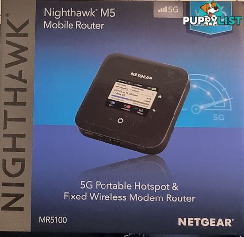 Netgear NIGHTHAWK M5 MR5100 MOBILE BROADBAND 5G Modem ROUTER
