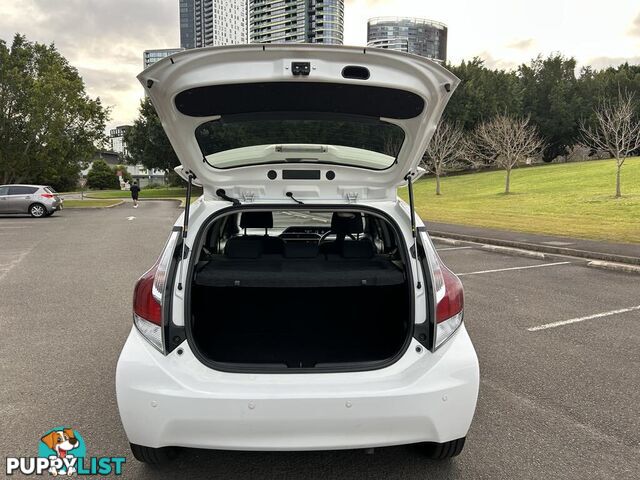 2016 Toyota Prius c NHP10R MY15 Hybrid Hatchback Automatic