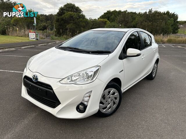 2016 Toyota Prius c NHP10R MY15 Hybrid Hatchback Automatic