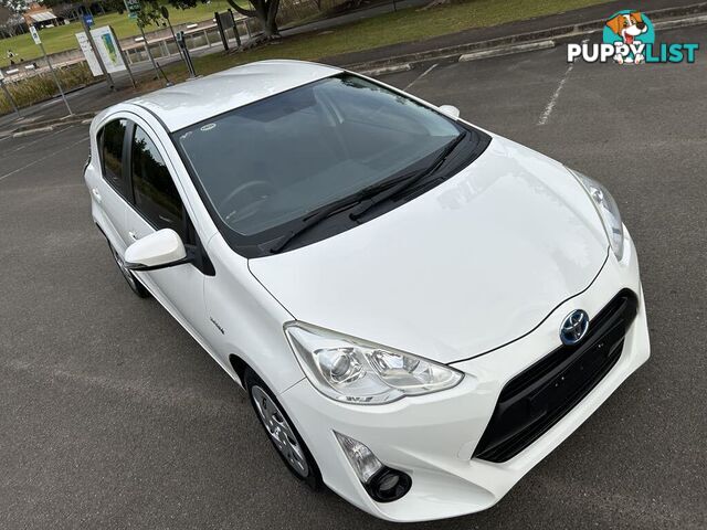 2016 Toyota Prius c NHP10R MY15 Hybrid Hatchback Automatic