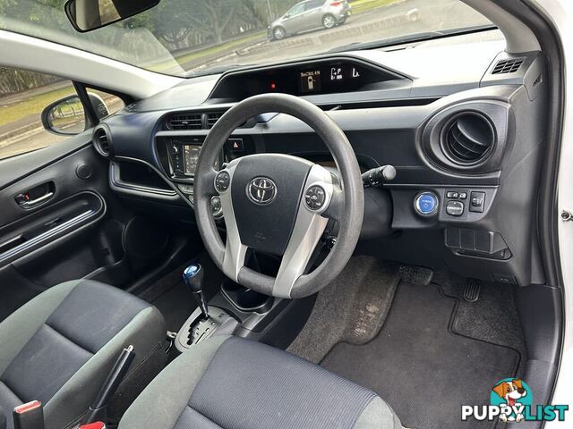 2016 Toyota Prius c NHP10R MY15 Hybrid Hatchback Automatic
