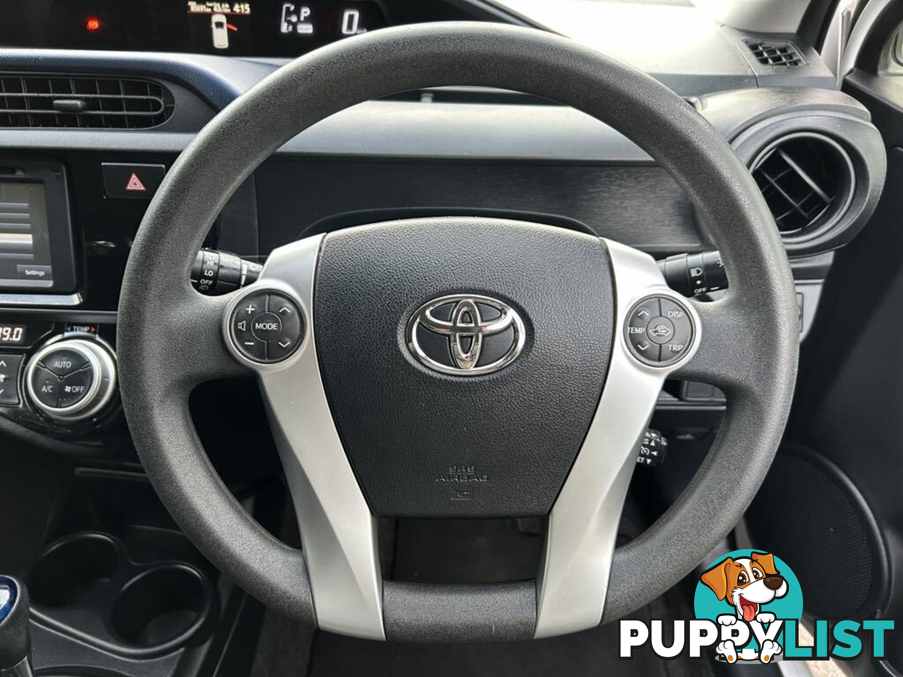 2016 Toyota Prius c NHP10R MY15 Hybrid Hatchback Automatic