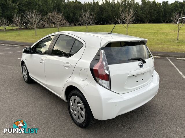 2016 Toyota Prius c NHP10R MY15 Hybrid Hatchback Automatic