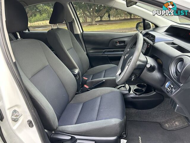 2016 Toyota Prius c NHP10R MY15 Hybrid Hatchback Automatic