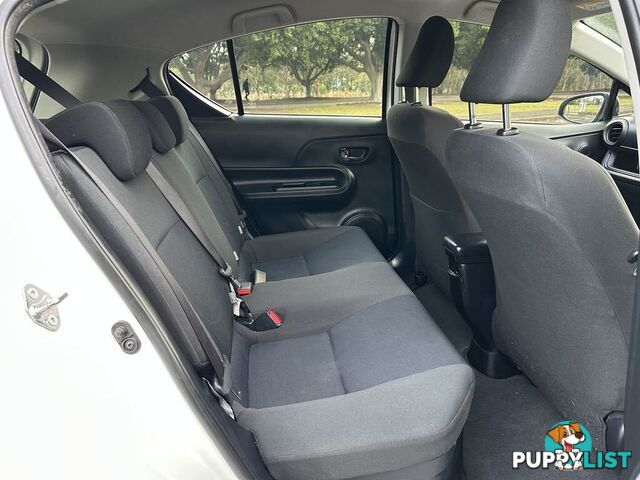 2016 Toyota Prius c NHP10R MY15 Hybrid Hatchback Automatic