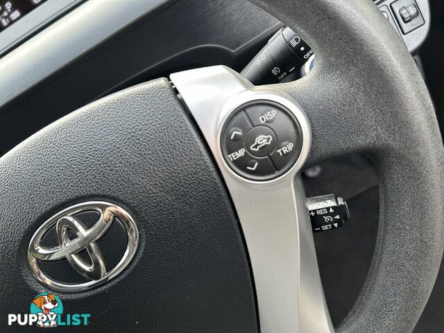 2016 Toyota Prius c NHP10R MY15 Hybrid Hatchback Automatic