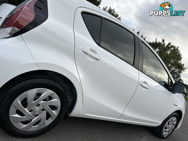 2016 Toyota Prius c NHP10R MY15 Hybrid Hatchback Automatic