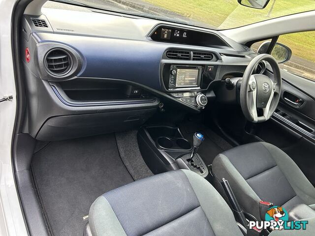 2016 Toyota Prius c NHP10R MY15 Hybrid Hatchback Automatic