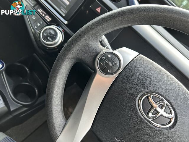 2016 Toyota Prius c NHP10R MY15 Hybrid Hatchback Automatic