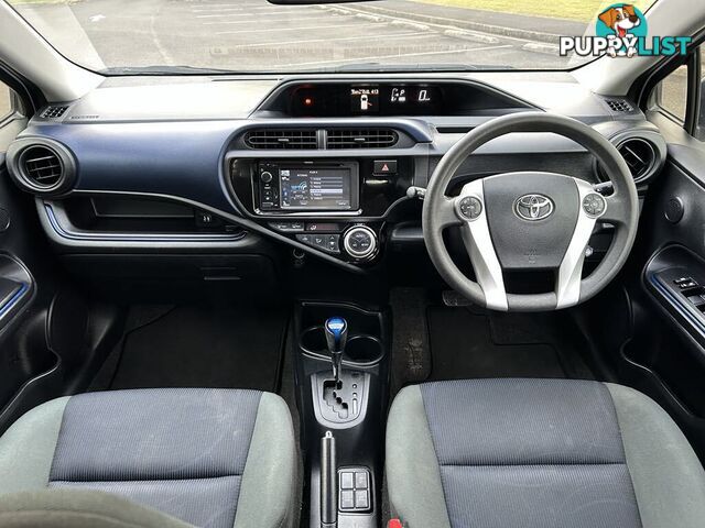2016 Toyota Prius c NHP10R MY15 Hybrid Hatchback Automatic