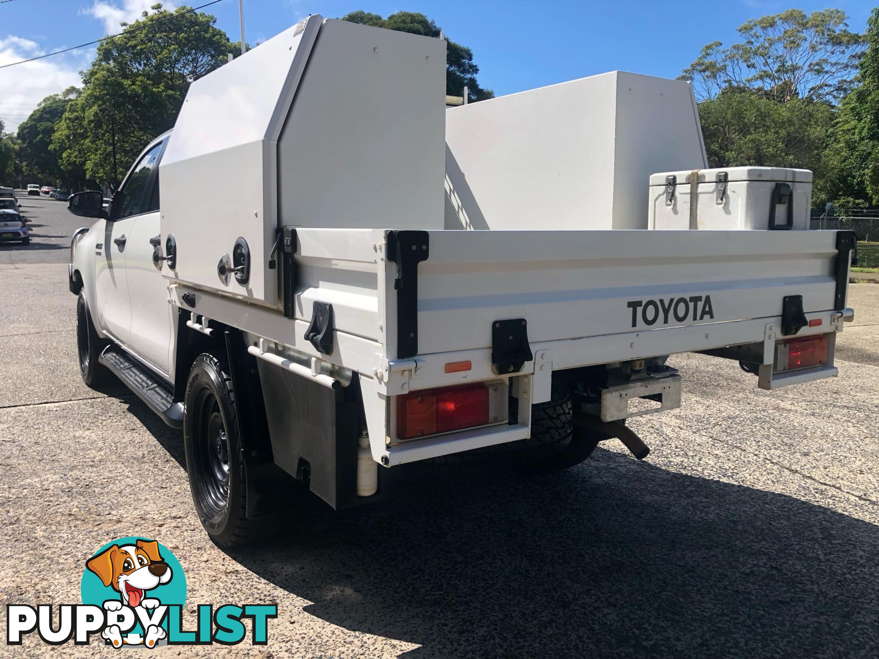 2018 Toyota Hilux GUN126R MY19 UPGRADE SR (4x4) Cab Chassis Tray Back Ute Automatic