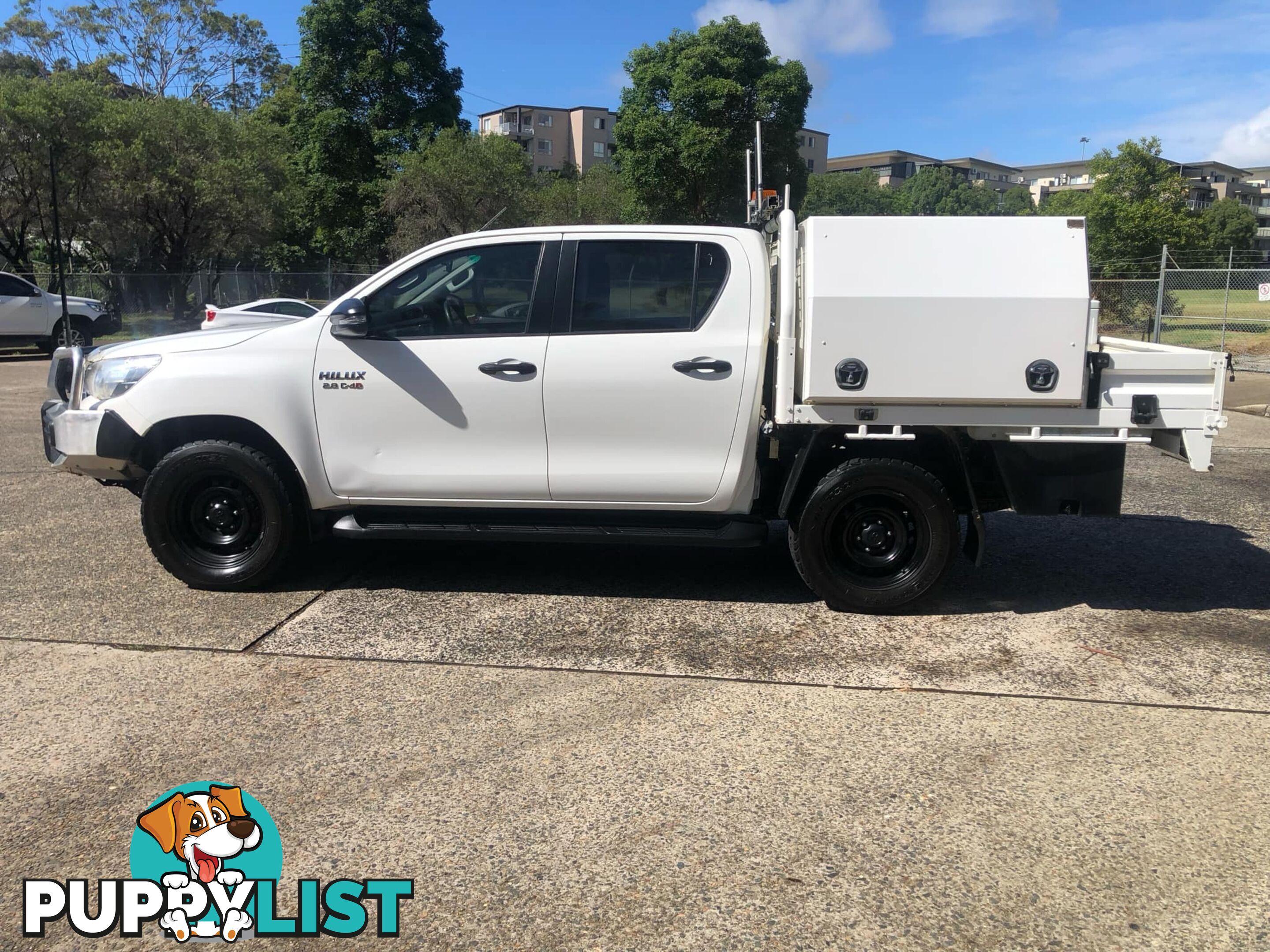 2018 Toyota Hilux GUN126R MY19 UPGRADE SR (4x4) Cab Chassis Tray Back Ute Automatic