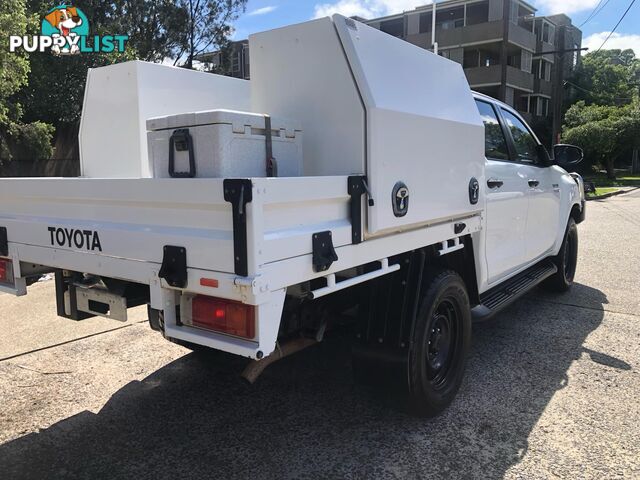 2018 Toyota Hilux GUN126R MY19 UPGRADE SR (4x4) Cab Chassis Tray Back Ute Automatic