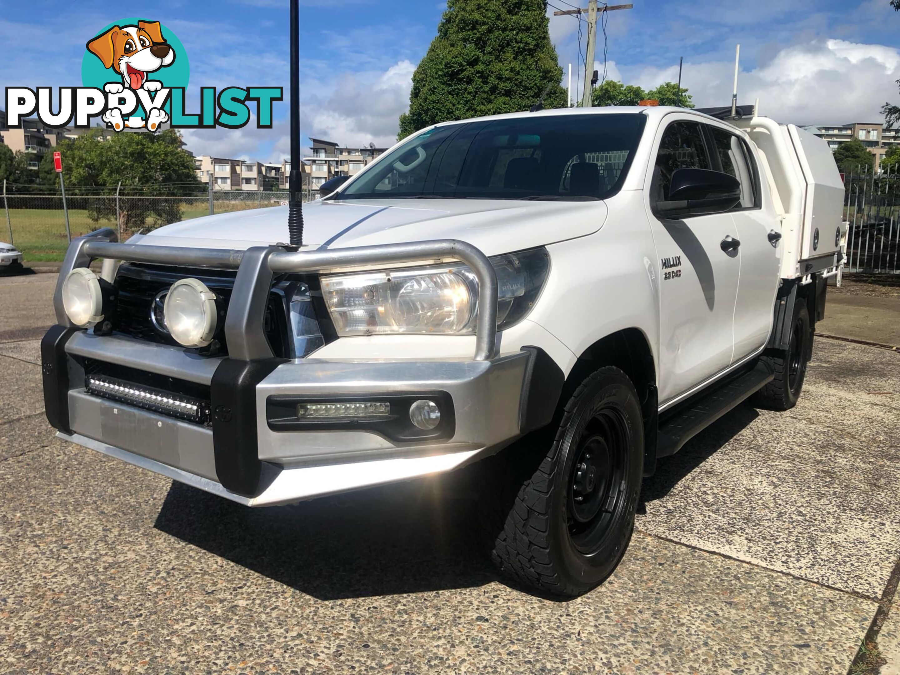 2018 Toyota Hilux GUN126R MY19 UPGRADE SR (4x4) Cab Chassis Tray Back Ute Automatic