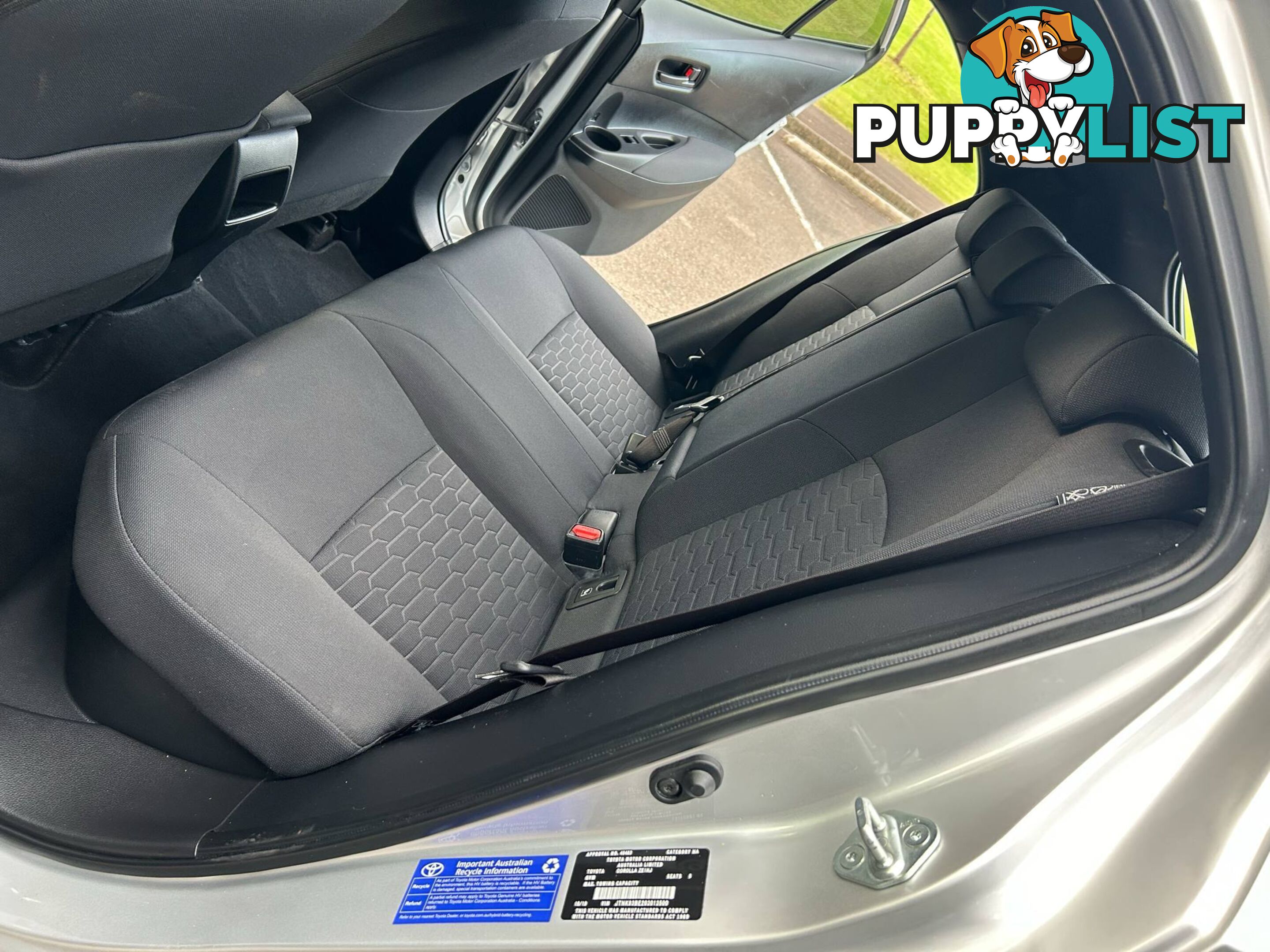 2019 Toyota Corolla ZWE211R ASCENT SPORT HYBRID Hatchback Automatic