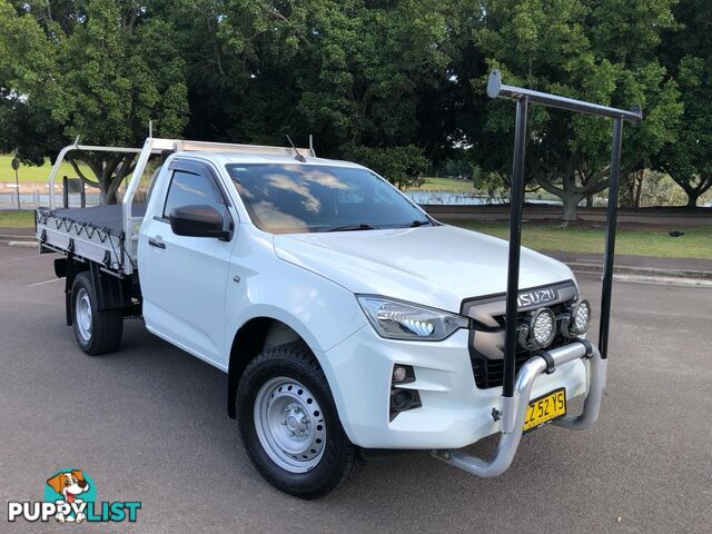 2021 Isuzu D-MAX RG MY21 SX High Ride Automatic Cab Chassis Tray Back Ute