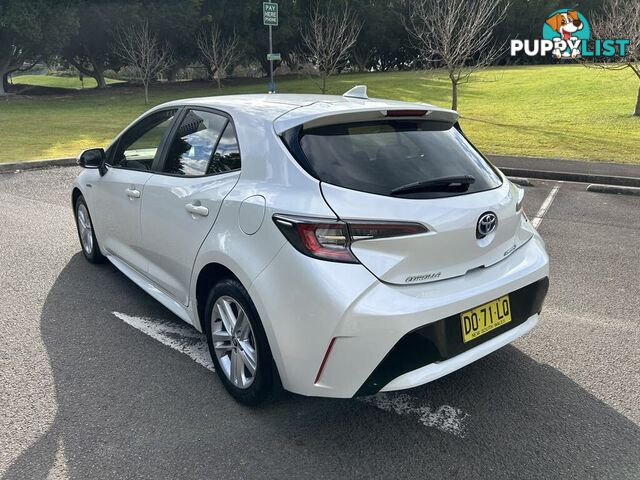 2020 Toyota Corolla ZWE211R ASCENT SPORT HYBRID Hatchback Automatic
