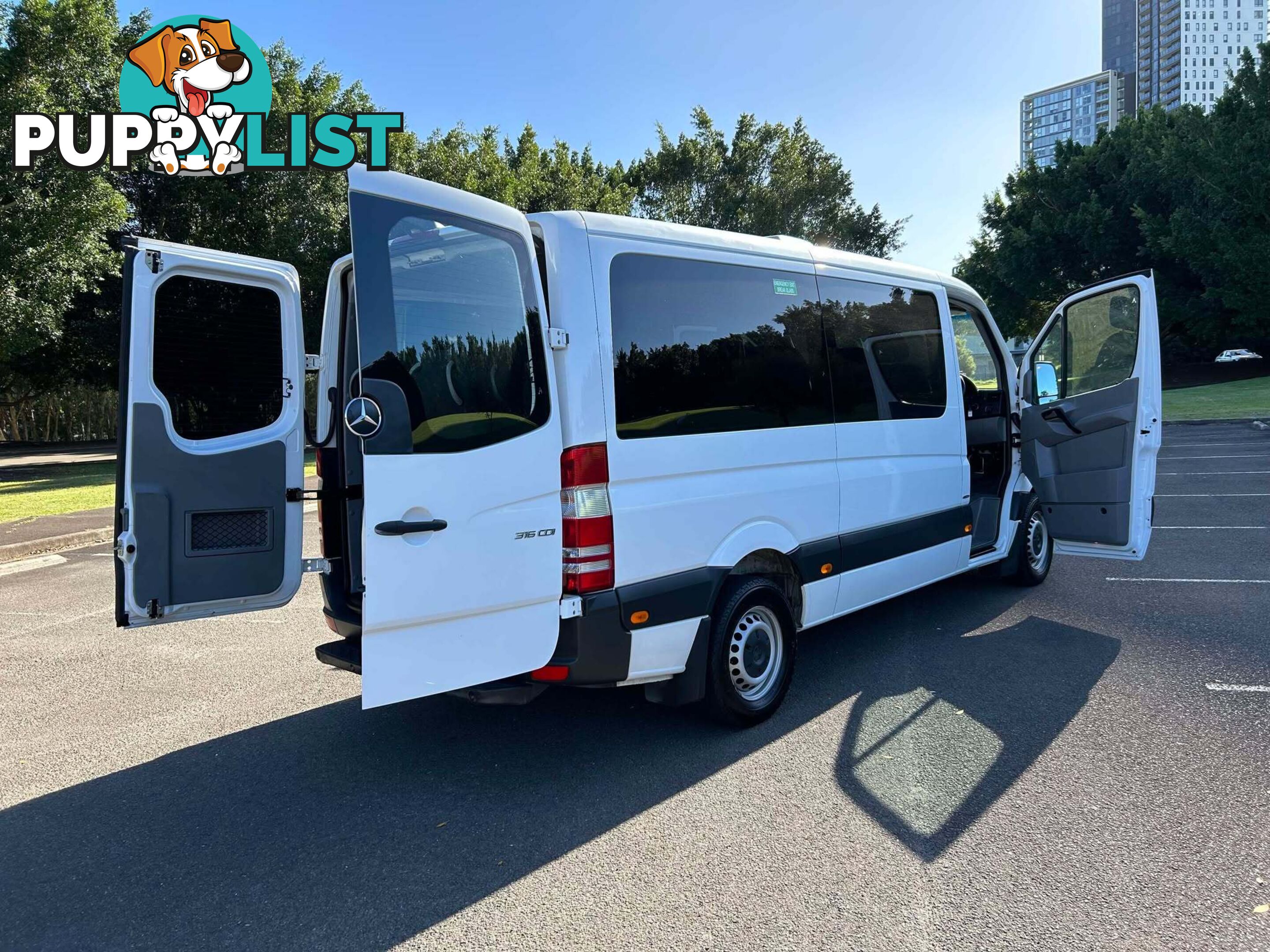 2016 Mercedes-Benz Sprinter 906 MY14 316CDI 12 Seater MWB Bus People Mover Automatic