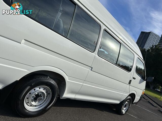 2002 Toyota Hiace LH184R COMMUTER 3.0 Litre Diesel 14 Seater People Mover 5 Speed Manual