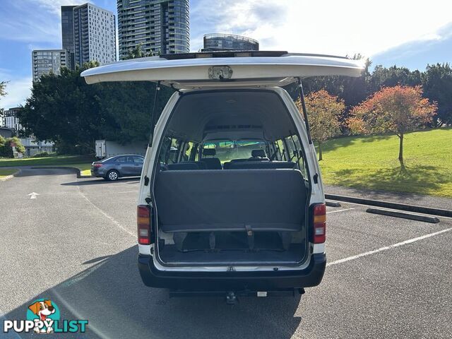 2002 Toyota Hiace LH184R COMMUTER 3.0 Litre Diesel 14 Seater People Mover 5 Speed Manual