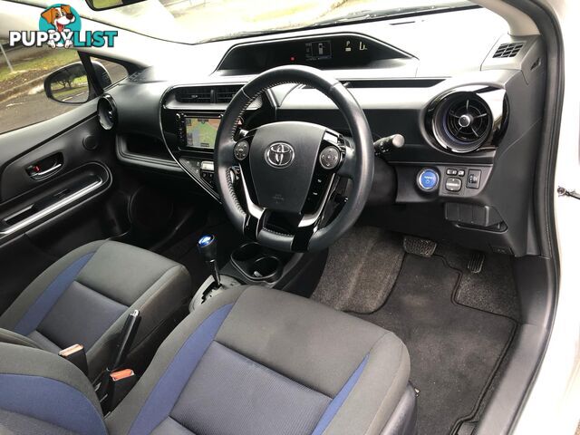 2017 Toyota Prius c NHP10R MY17 Hybrid Hatchback Automatic