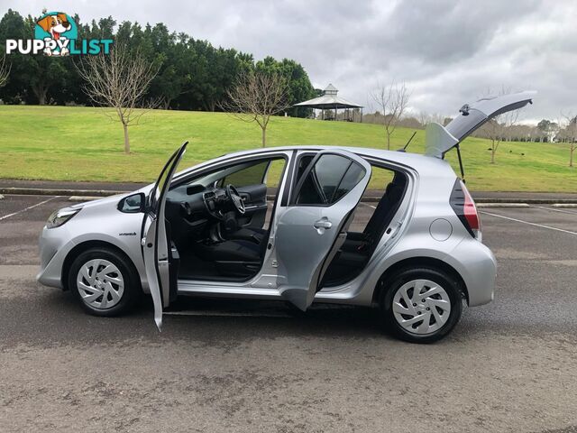 2017 Toyota Prius c NHP10R MY17 Hybrid Hatchback Automatic