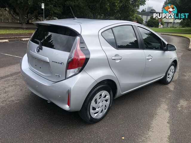 2017 Toyota Prius c NHP10R MY17 Hybrid Hatchback Automatic