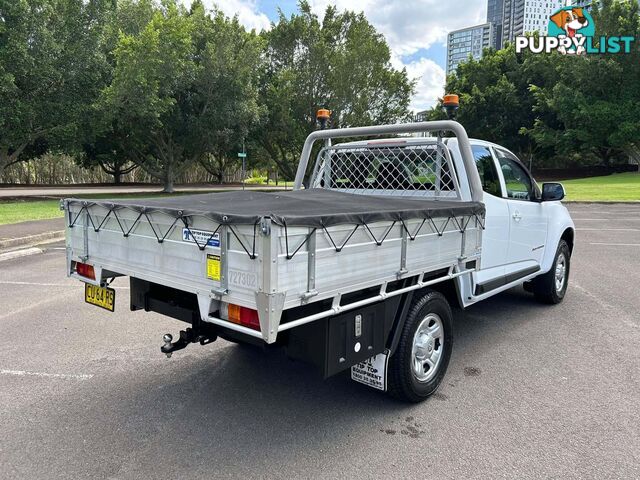 2019 Holden Colorado RG MY20 LS (4x4) Cab Chassis Tray Back Automatic Ute