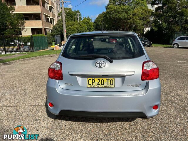 2009 Toyota Corolla ZRE152R MY10 ASCENT Hatchback Automatic