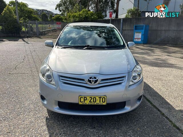 2009 Toyota Corolla ZRE152R MY10 ASCENT Hatchback Automatic