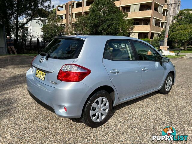 2009 Toyota Corolla ZRE152R MY10 ASCENT Hatchback Automatic