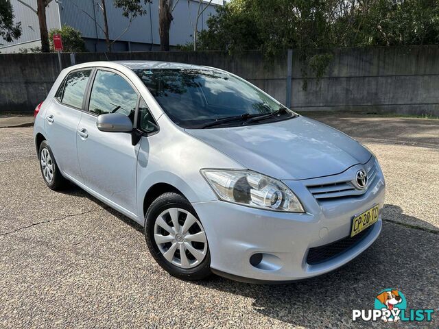 2009 Toyota Corolla ZRE152R MY10 ASCENT Hatchback Automatic