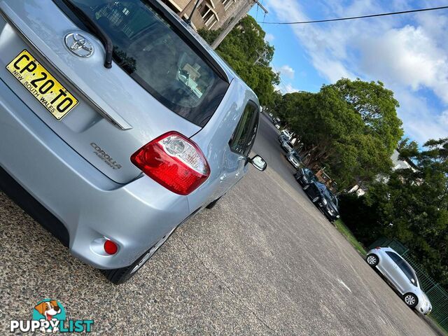 2009 Toyota Corolla ZRE152R MY10 ASCENT Hatchback Automatic