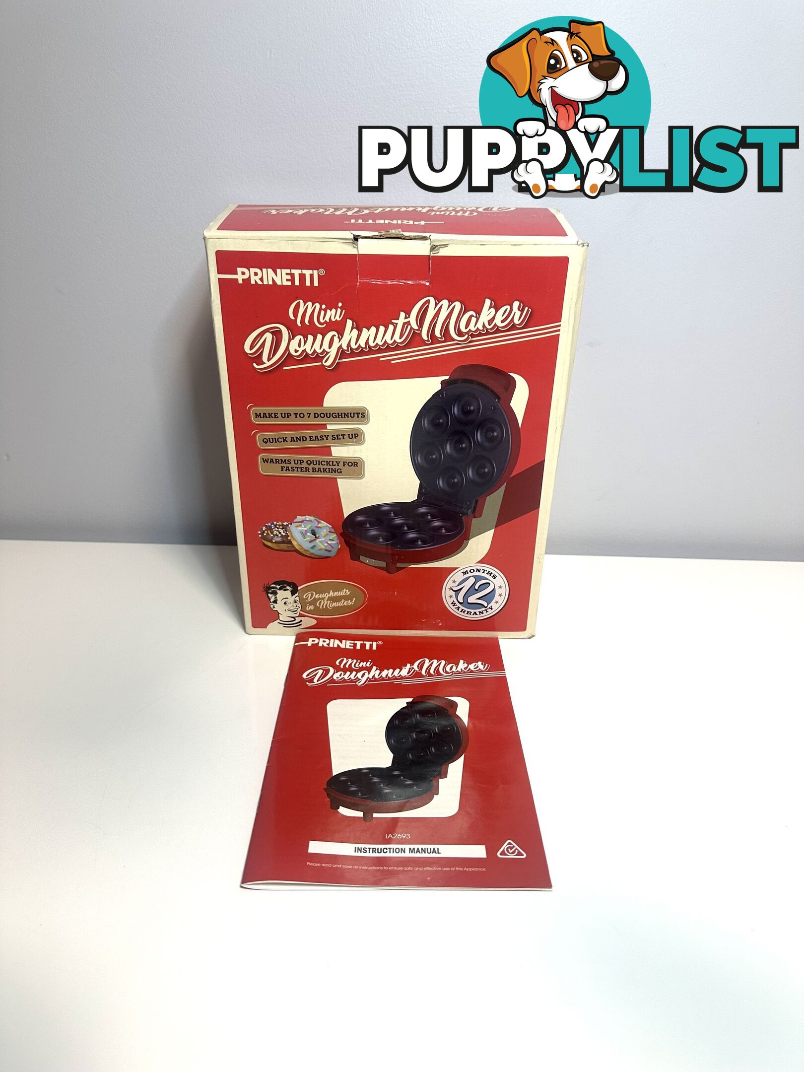 Doughnut Maker Like New Going Fast
