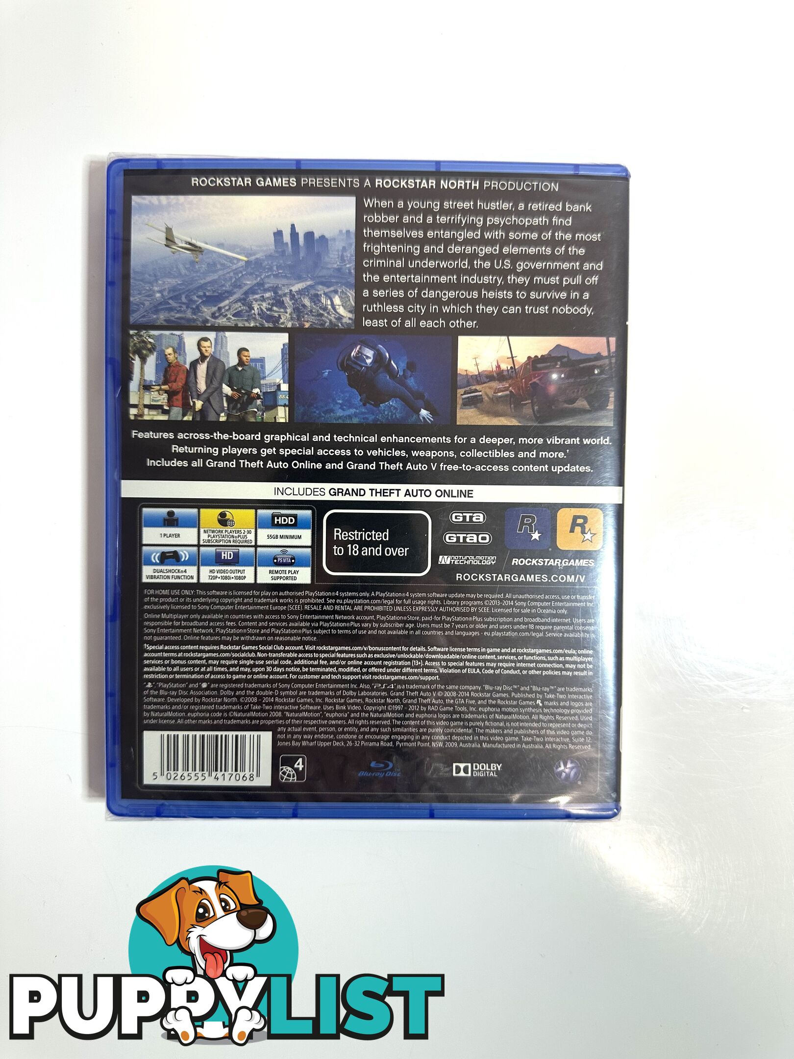 Grand Theft Auto 5 Brand New Sealed (Affordable)