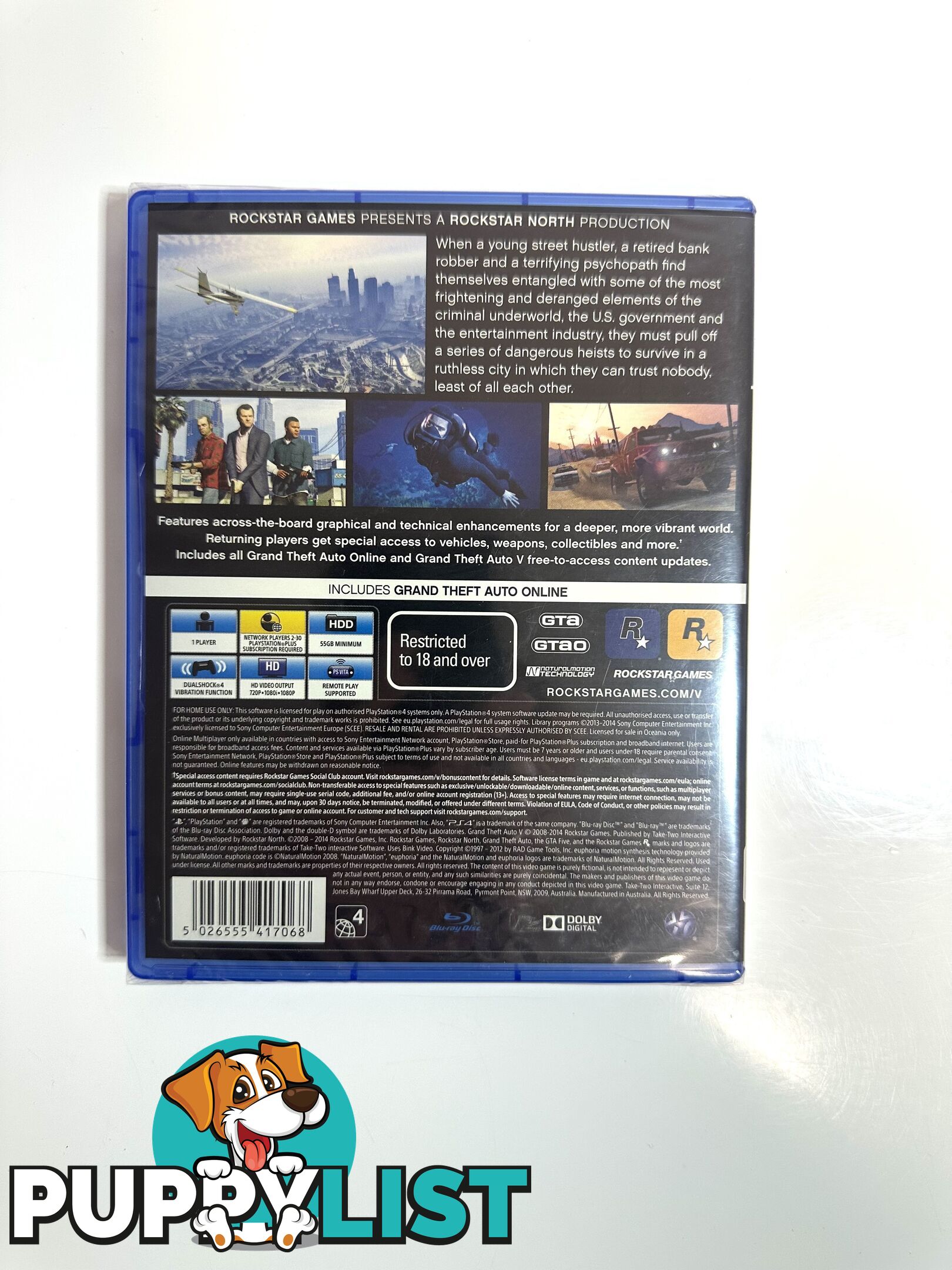 Grand Theft Auto 5 Brand New Sealed (Affordable)